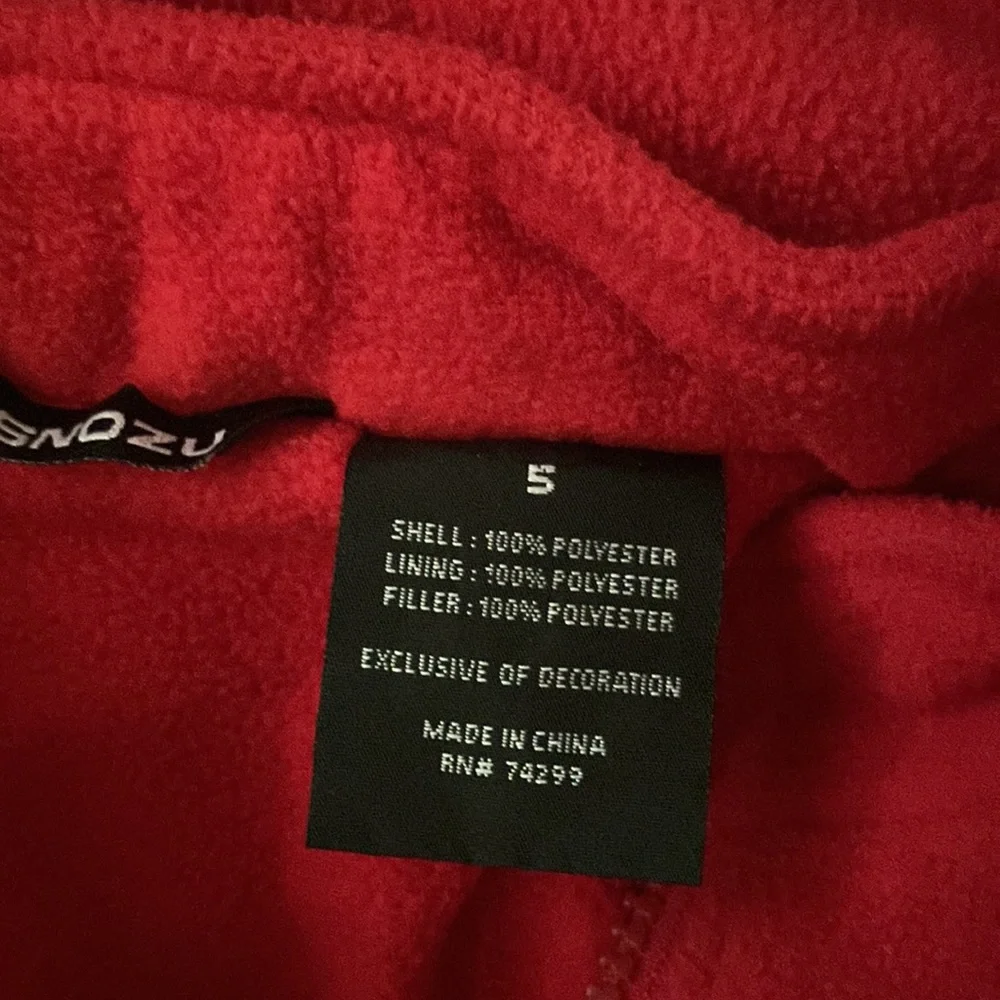 Snozu Warm Puffer Coat with Fleece Lining